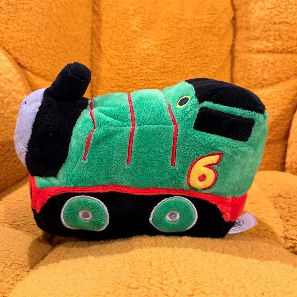 Thomas & Friends Percy Stuffed Plush Train Toy Soft 2023 Edition Green Red Black